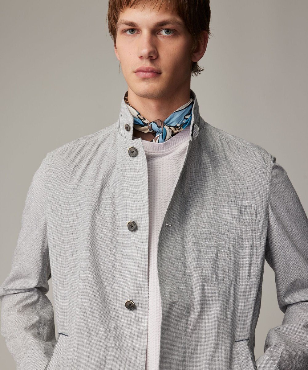 JOSEPH ABBOUD 【イタリア製・Holliday&Brown】バードグラフィックプリント スカーフ 