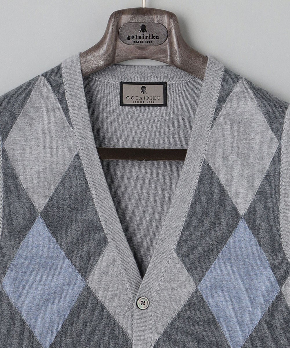 GOTAIRIKU ハイゲージニットベスト 