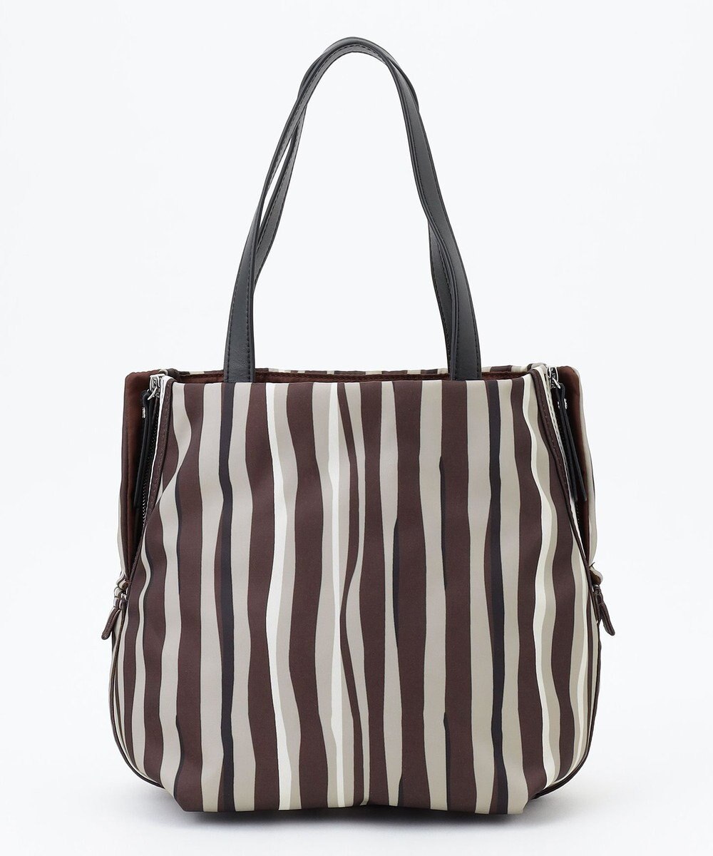 Y'SACCS 【ムック本掲載】ドローイングストライプ　ミニトートバッグ 