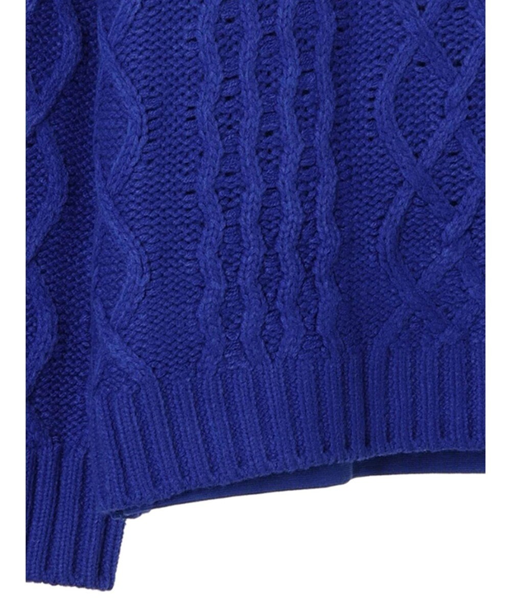 CRAFT STANDARD BOUTIQUE ケーブルニットドッキングスウェット 