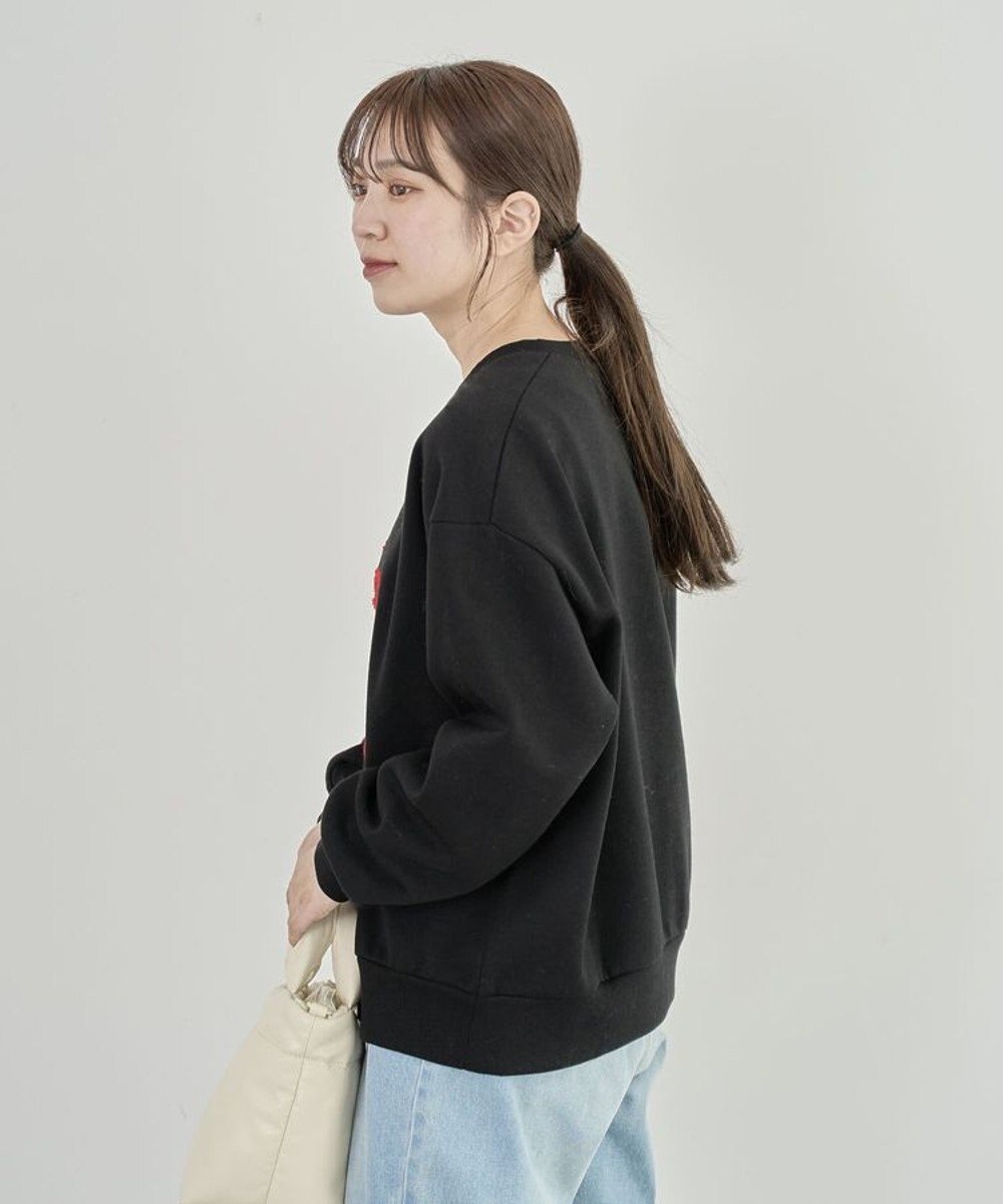 Green Parks ・ＤＯＵＢＬＥ　ＦＬＡＧＳ　サガラ刺繍スウェット 