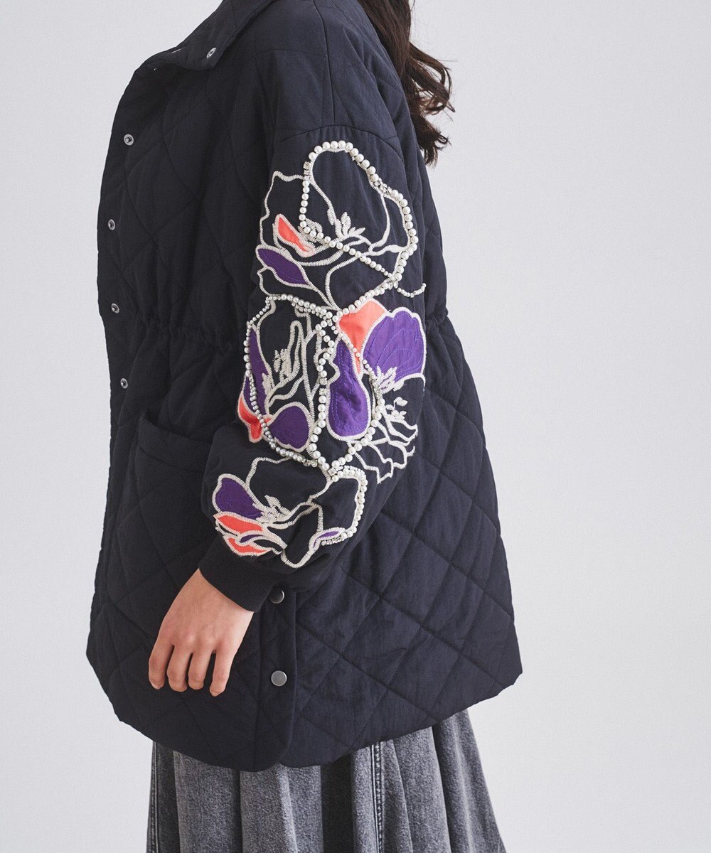 パフ刺繍キルトジャケット / GRACE CONTINENTAL | ファッション通販 ...