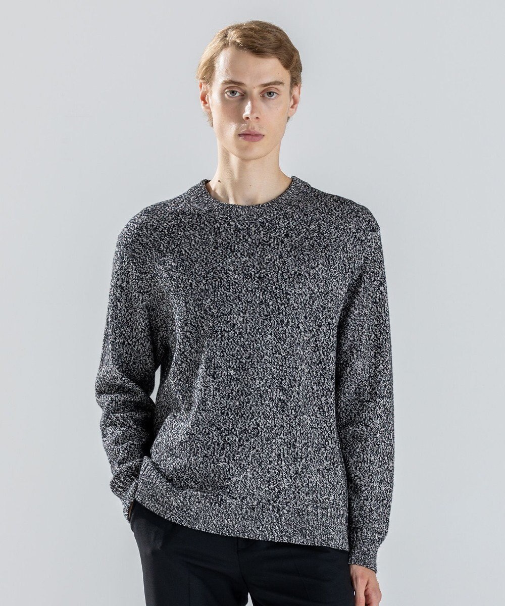 JOSEPH HOMME 【新素材】ペーパーウールミックス　クルーネックニット 