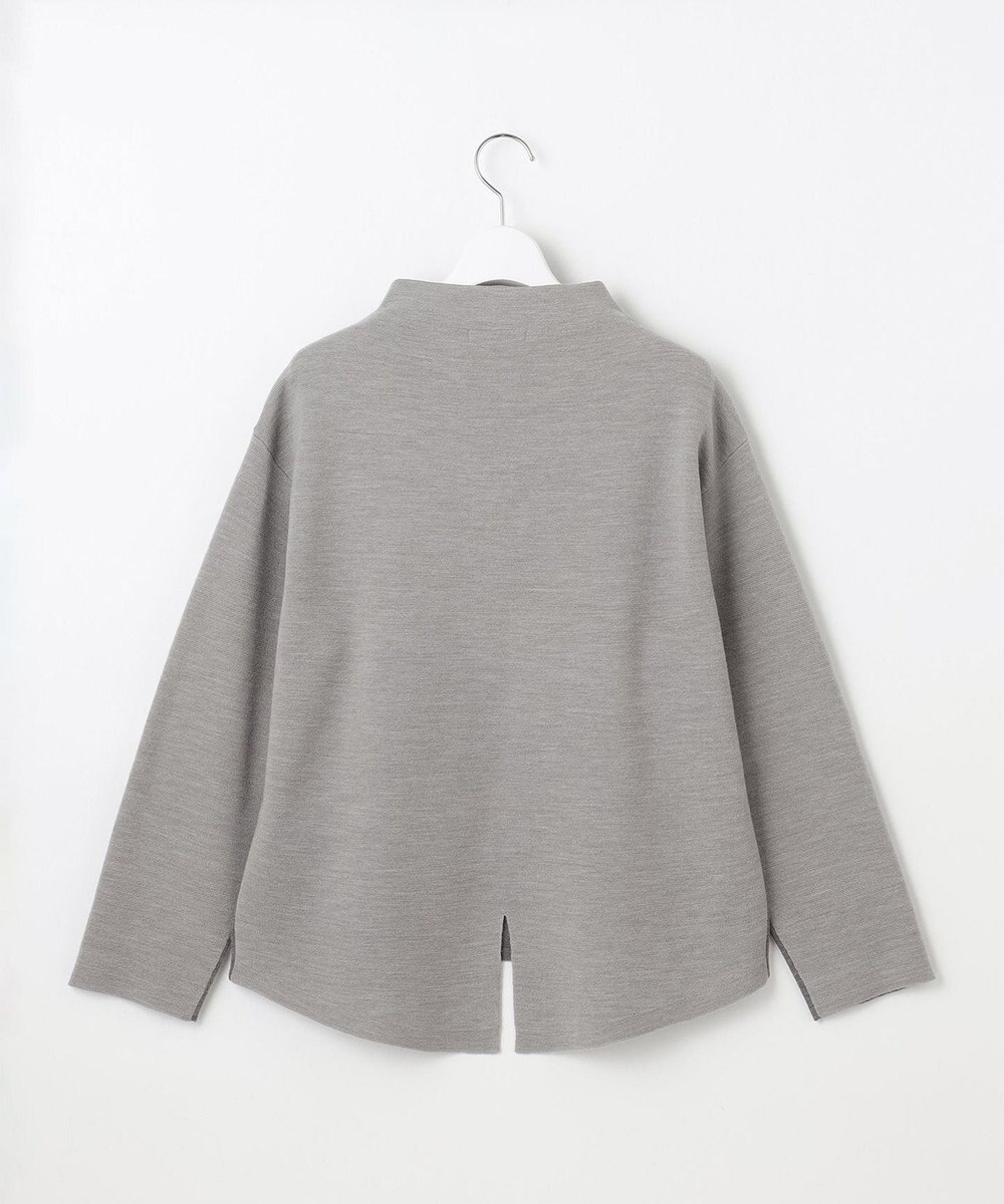 自由区 【セットアップ対応】ウールミラノボトルネック ニット 