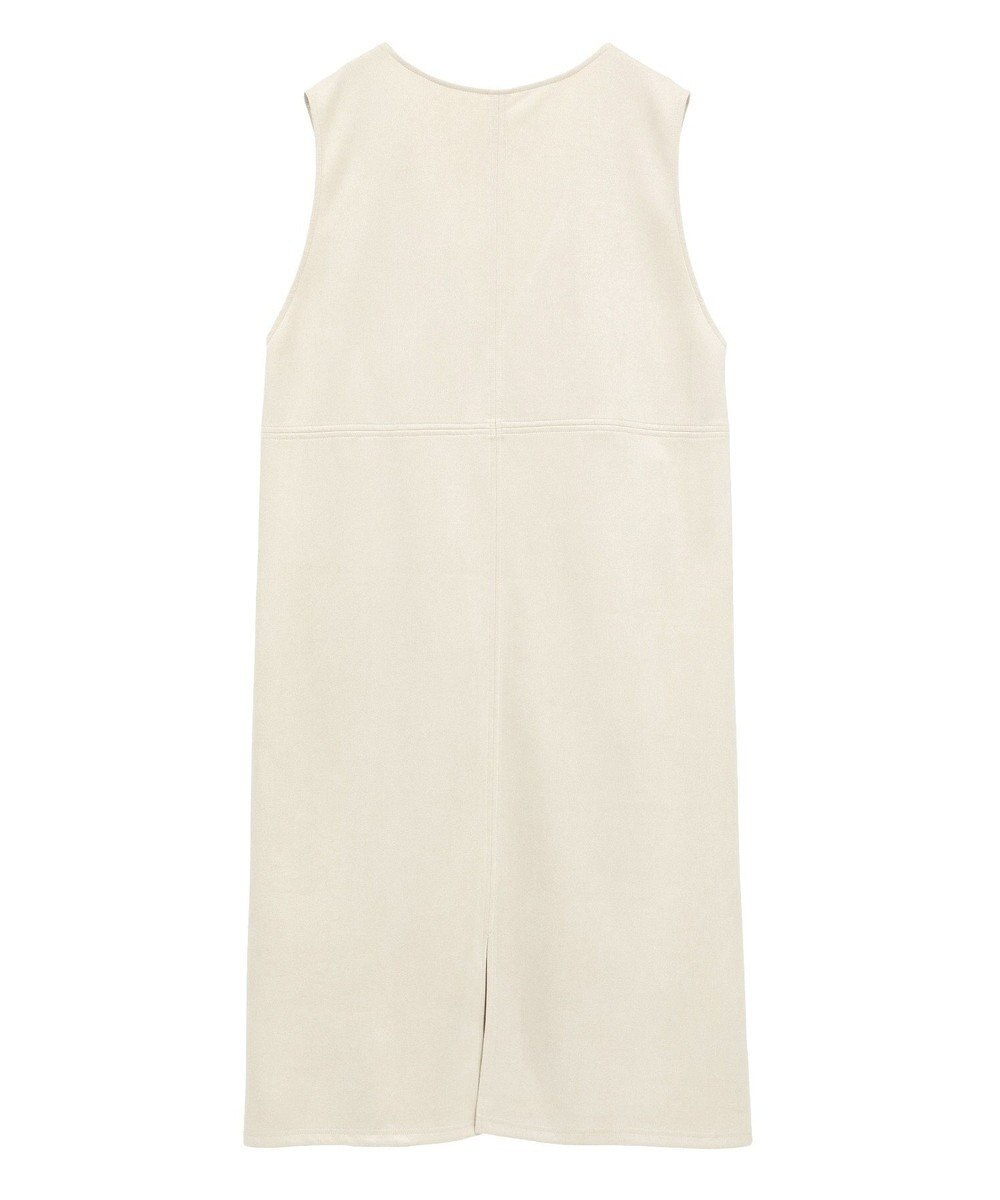 Green Parks なめらかタッチスウェード調ジャンパースカート 