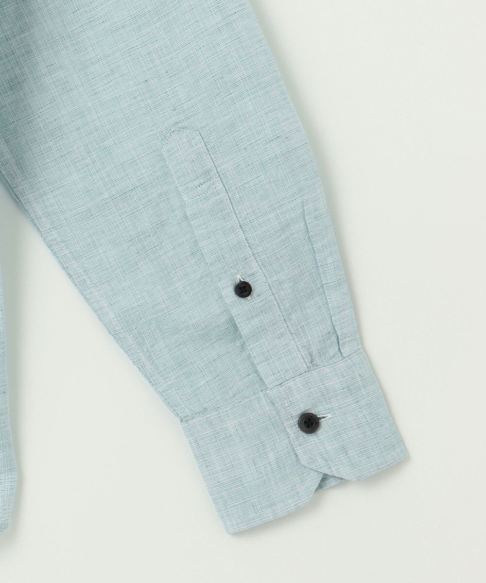 JOSEPH ABBOUD 【キングサイズ・カラー豊富/サステイナブル】リヨセルリネンサッカーシャツ 