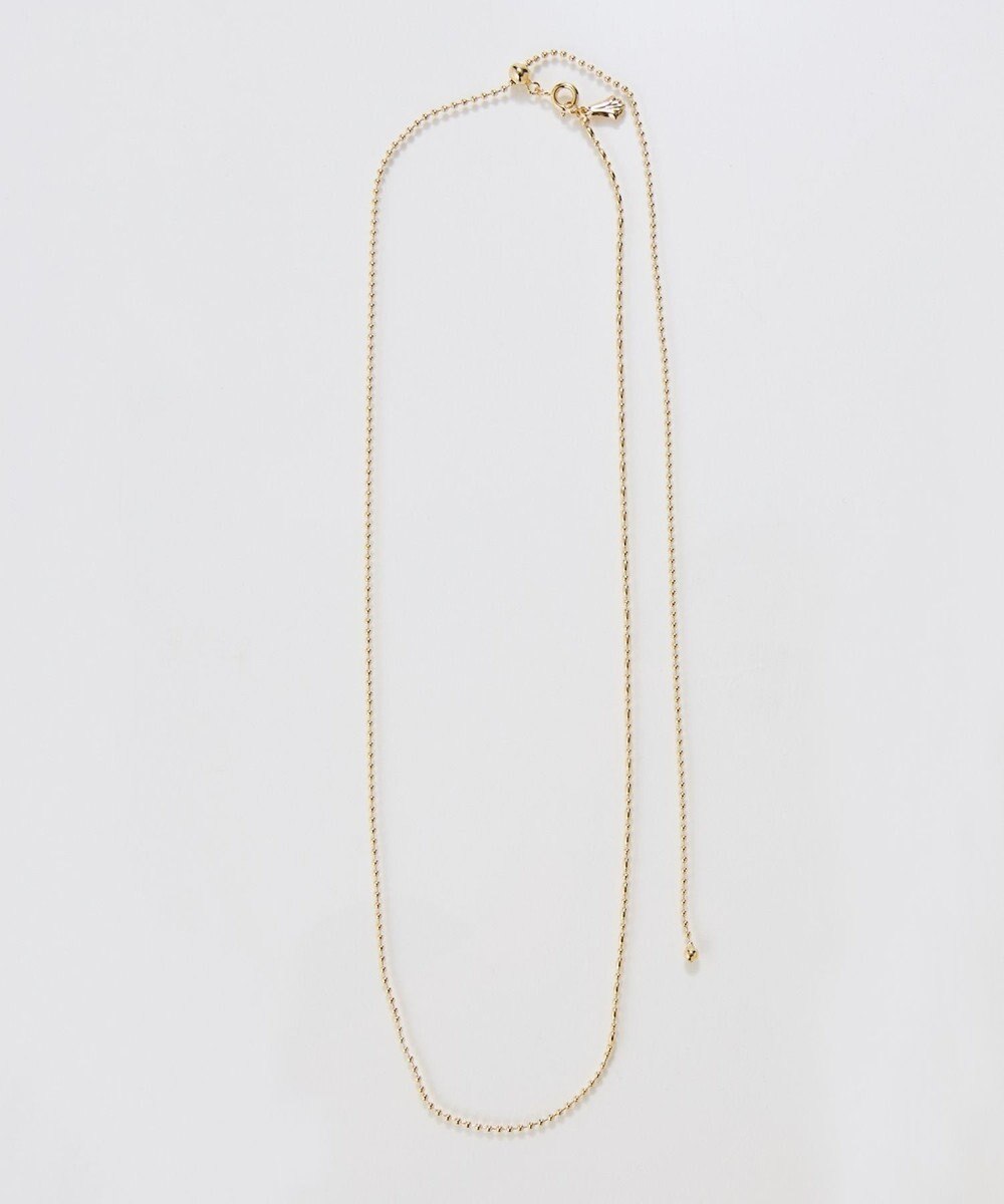 Phoebe 【金属アレルギー対応】リンキーデザインロングチェーンネックレス　ゴールド　ニッケルフリー 