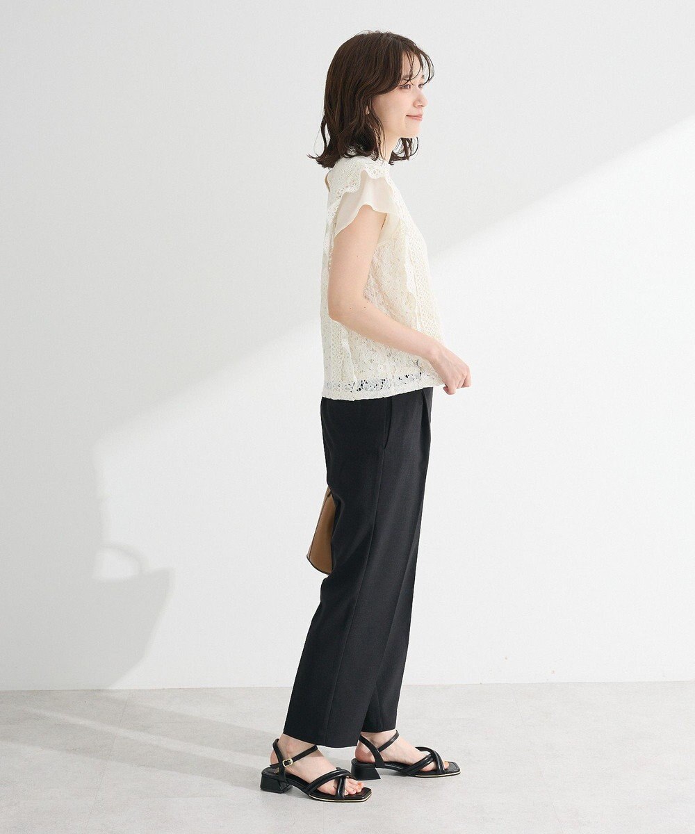 Green Parks ・Ｐｅｔｉｔ　Ｆｌｅｕｒ　フレンチレーシーブラウス 