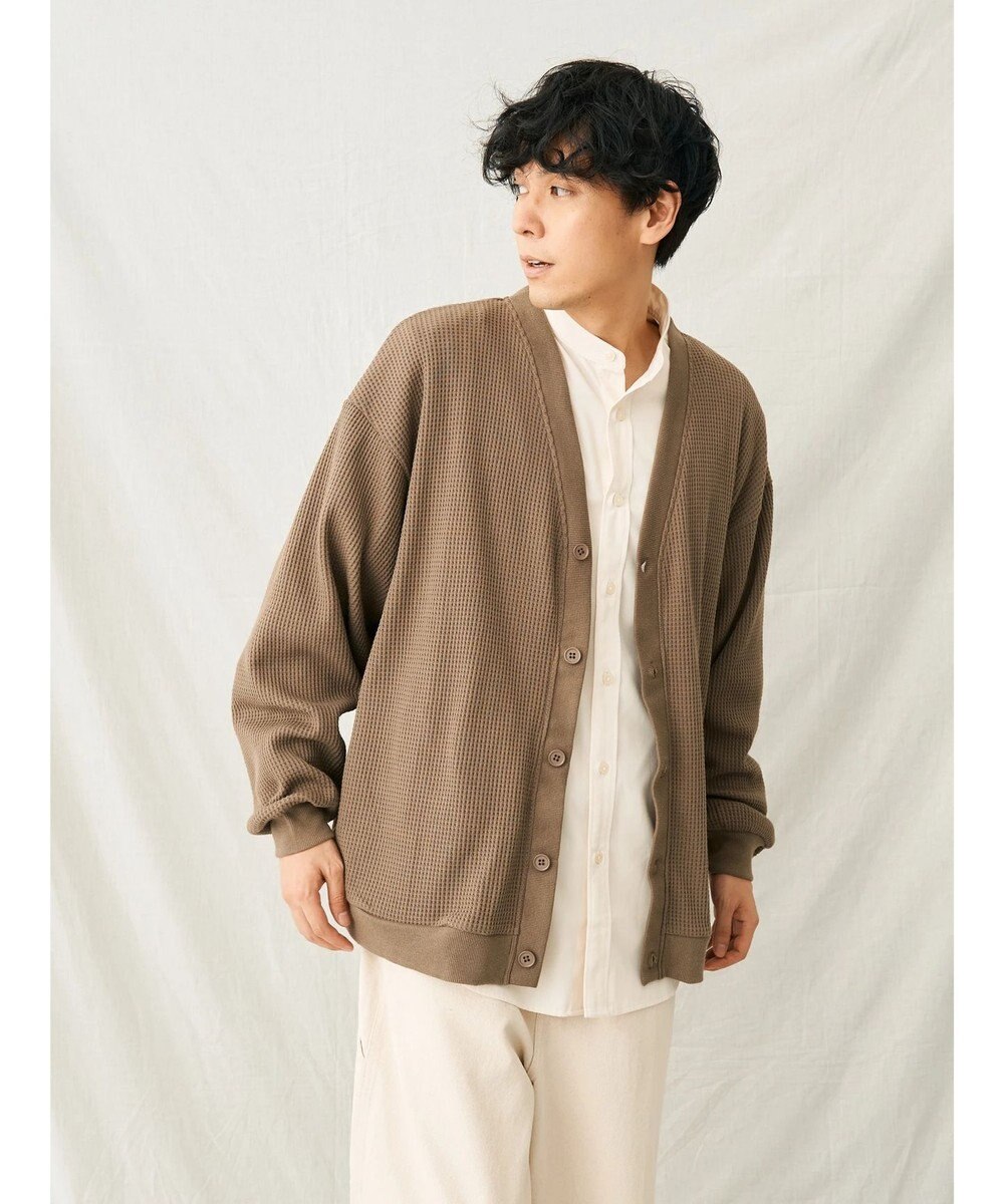 CRAFT STANDARD BOUTIQUE ワッフルカーディガン 