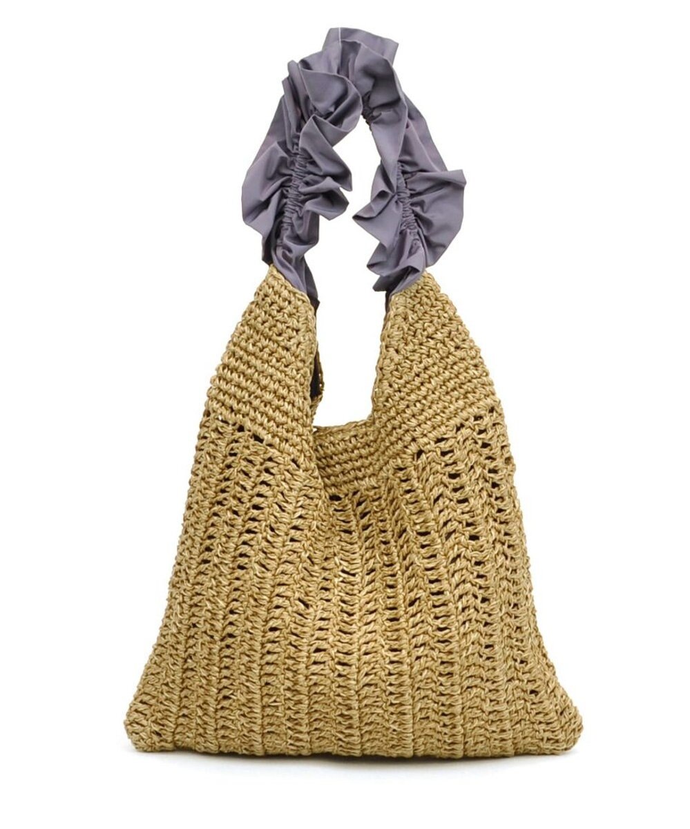 UNBILLION cachecache フリルワンハンドルペーパー手編みトート 