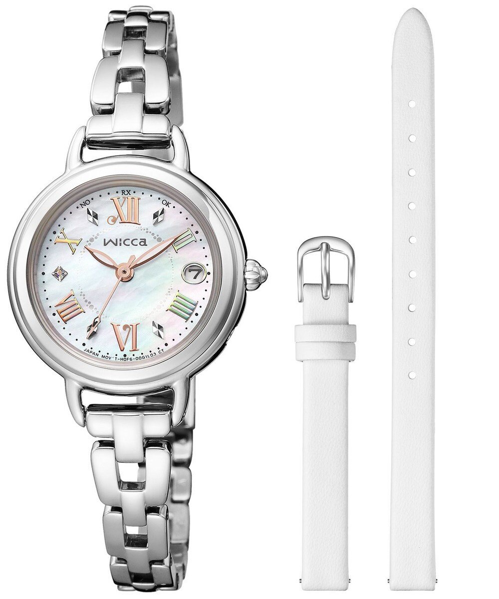 CITIZEN 【替えバンド付き2way 限定モデル】「カフェタイム」をテーマにしたソーラーテック電波時計 