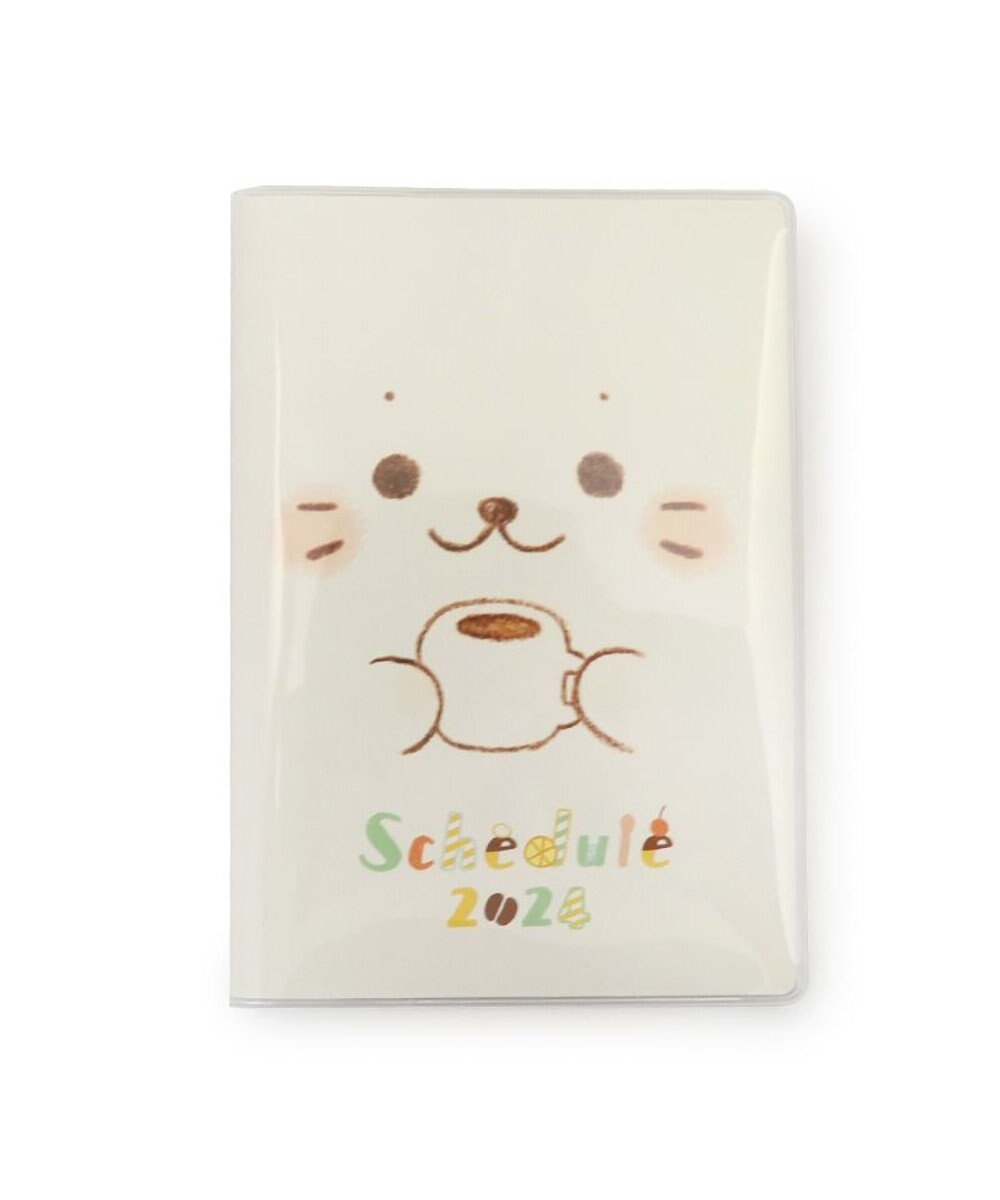 Mother garden しろたん 2024年 スケジュール帳 《シロタン喫茶柄》 