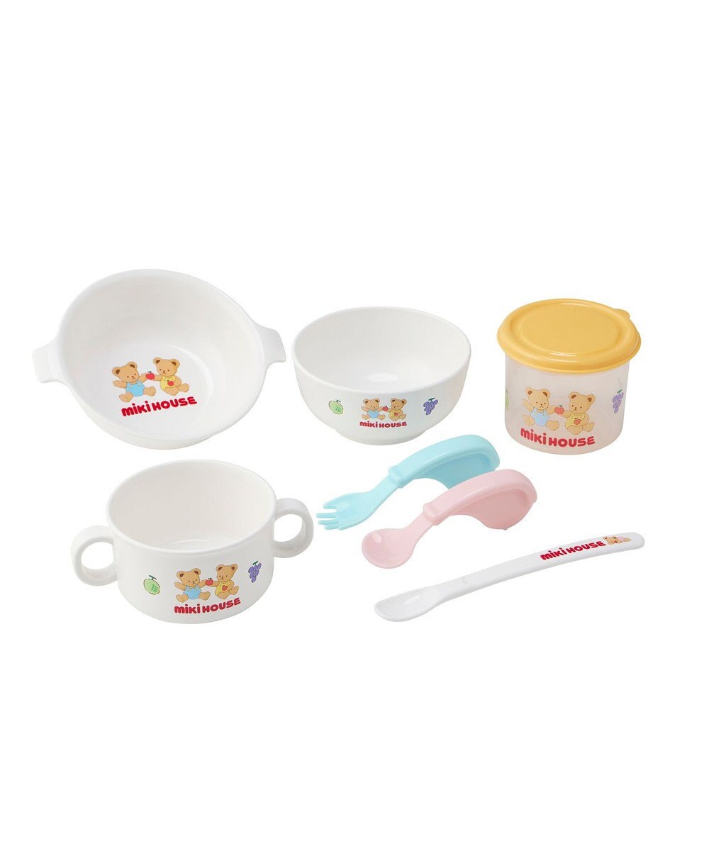 MIKI HOUSE HOT BISCUITS 【ミキハウス】 テーブルウェアセット 