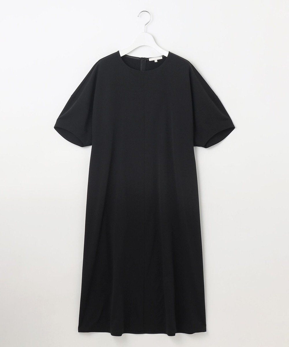 自由区 S 【接触冷感・UVカット・吸水速乾・抗菌防臭・洗える】ハイカウントモクロディ ワンピース 