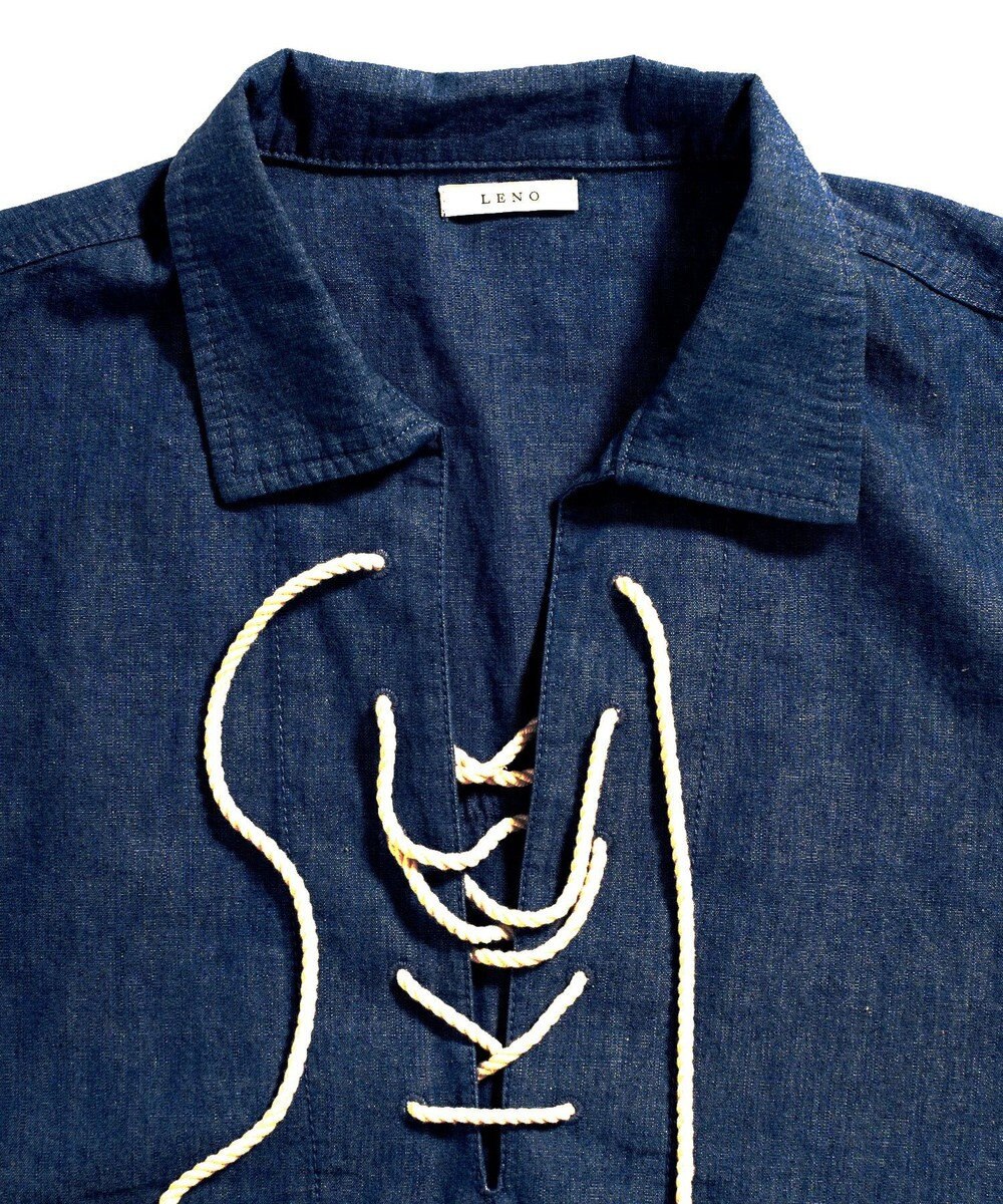 LENO CHAMBRAY PULLOVER / シャンブレーブラウス 