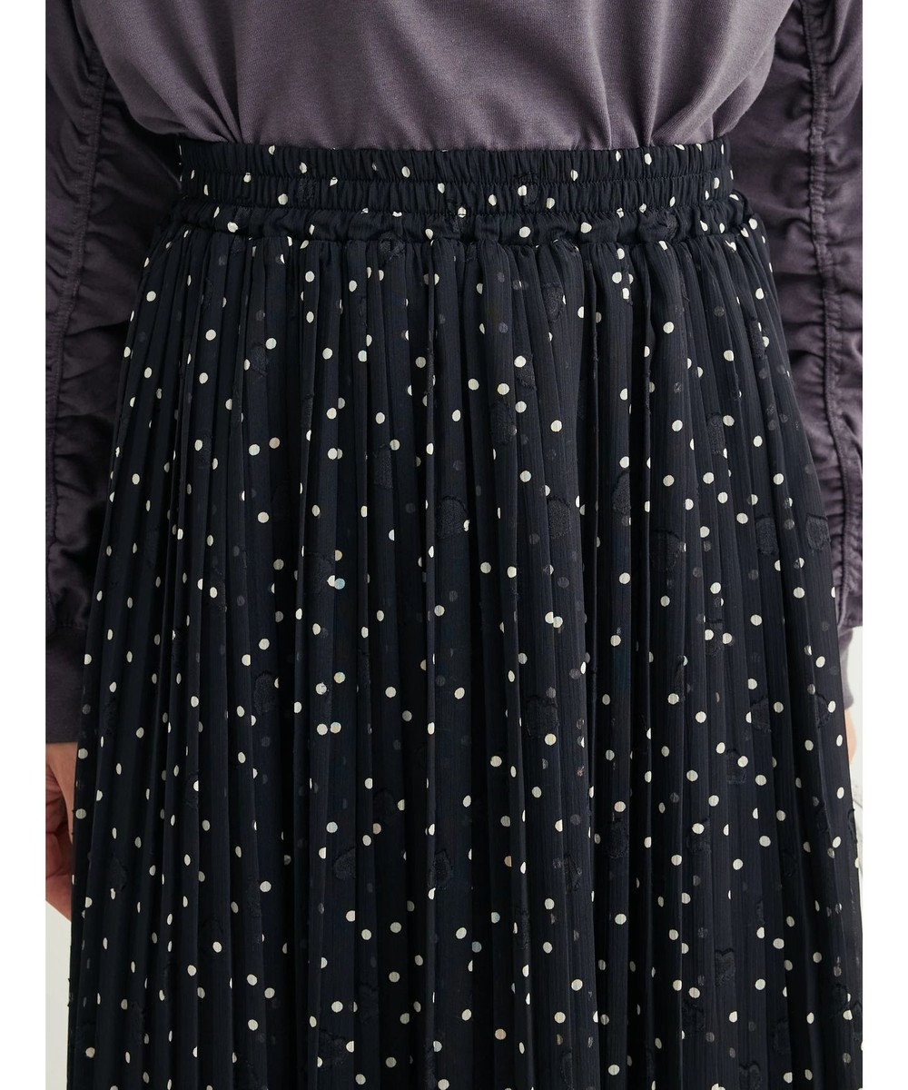 Green Parks シフォンＪＱアソートプリーツスカート 