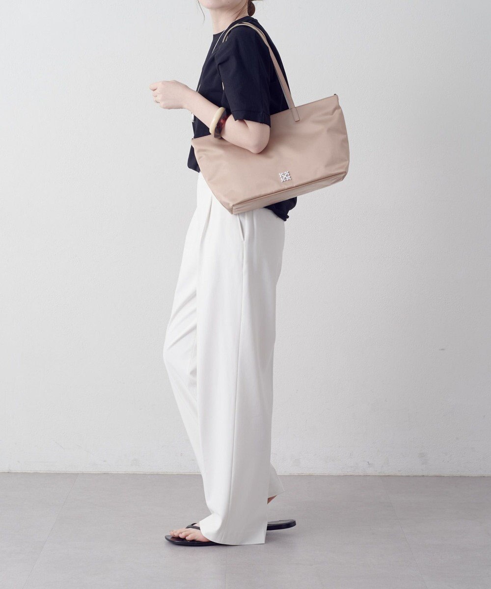 russet バイカラーレザーハンドルトートバッグ(SF-279) 