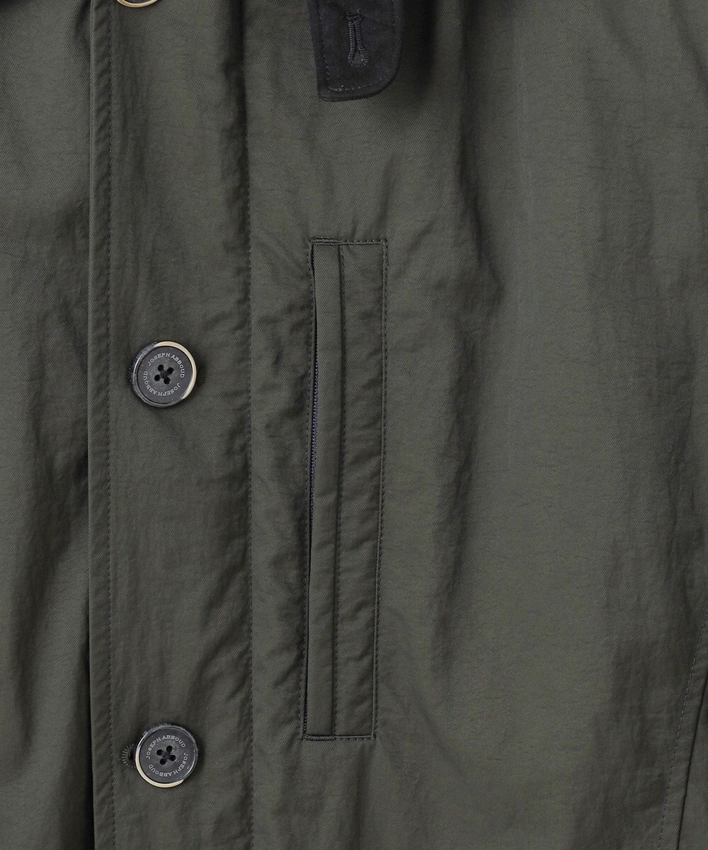 JOSEPH ABBOUD 【3WAY/撥水/INフード/ダウンライナー付】3ハイカウントツイル×パウダータフタ ダウン コート 