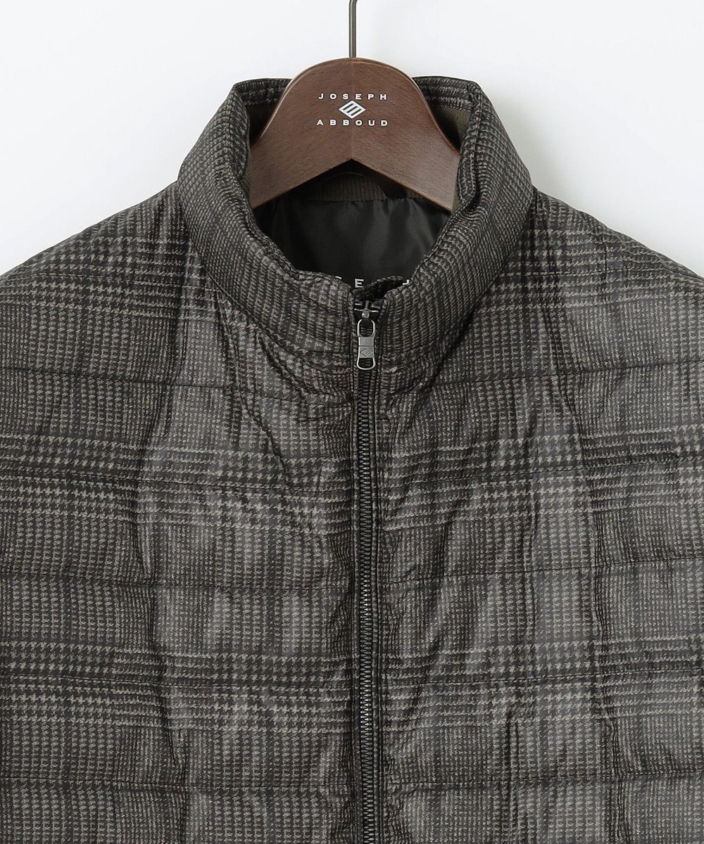 JOSEPH ABBOUD 【3WAY/撥水/INフード/ダウンライナー付】3ハイカウントツイル×パウダータフタ ダウン コート 