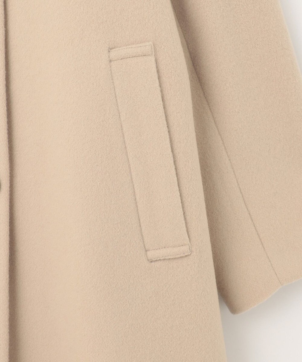 組曲 L ライトビーバー トレンチライク ロングコート 