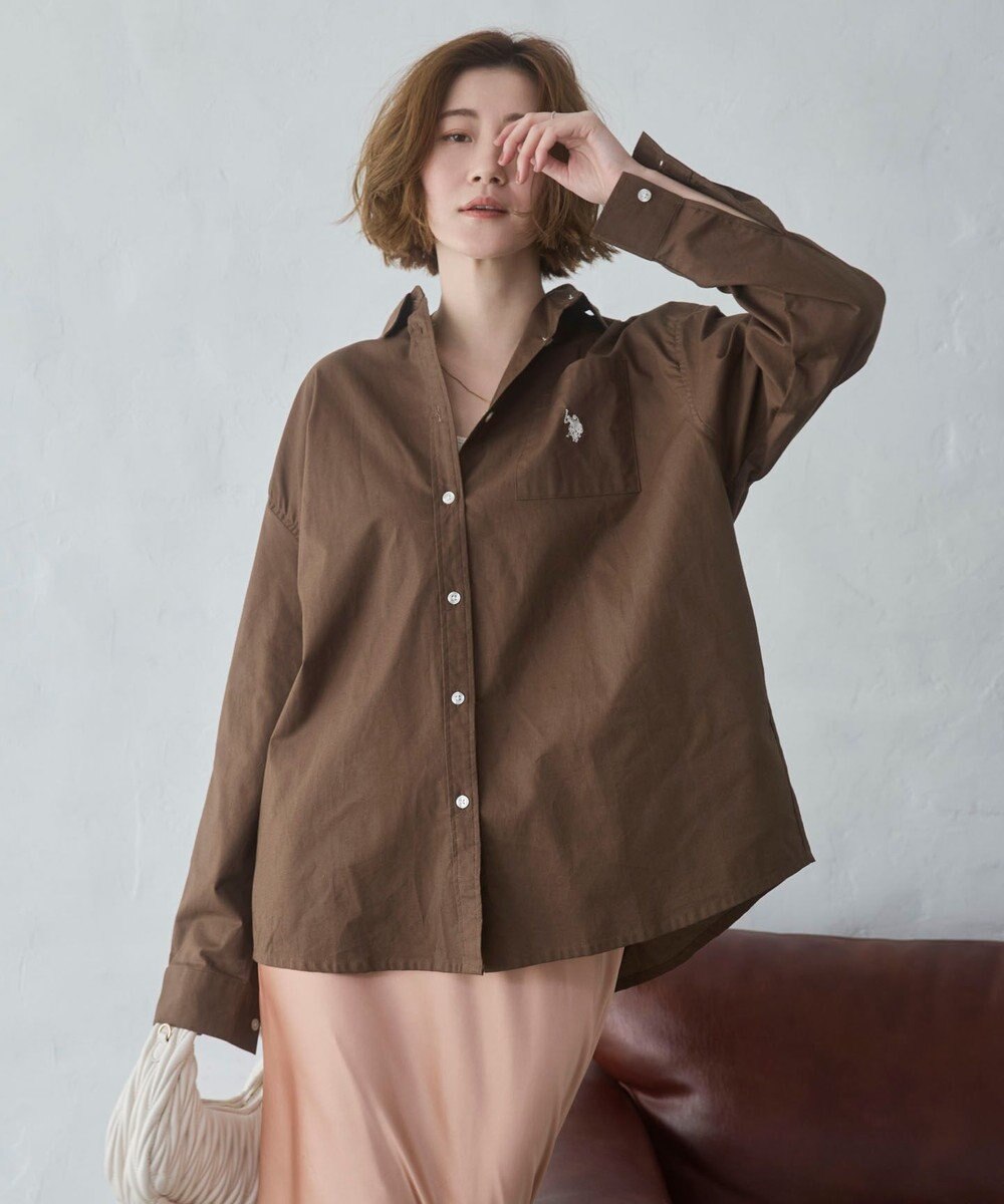 WEGO 【26年春新色登場★】USPOLOBIGシャツ 