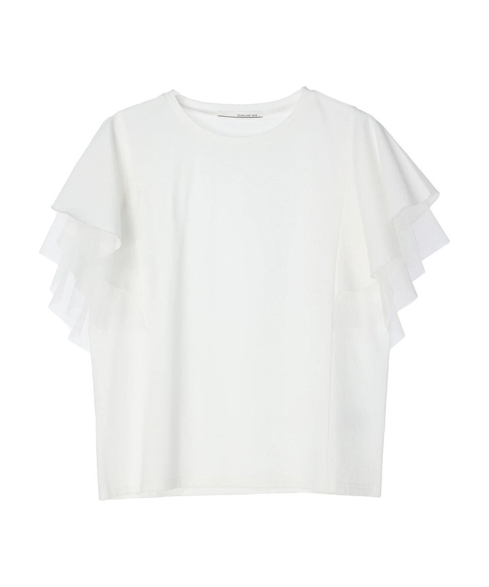 Green Parks ・ＥＬＥＮＣＡＲＥ　ＤＵＥ　フレアスリーブＴシャツ 