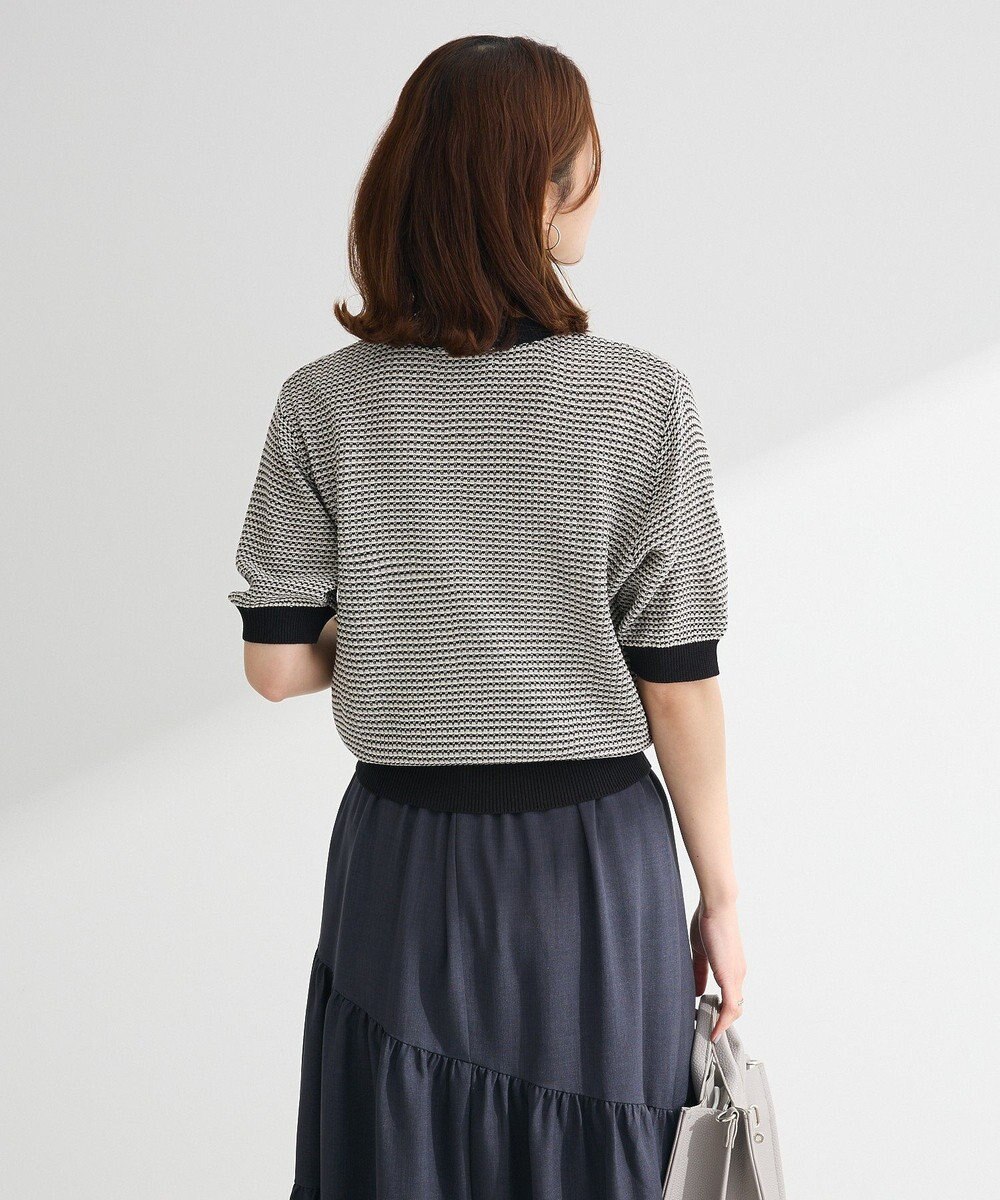 Green Parks ・ｓｗｉｎｇ　ｂｙ　マルチカラージャカードニット 