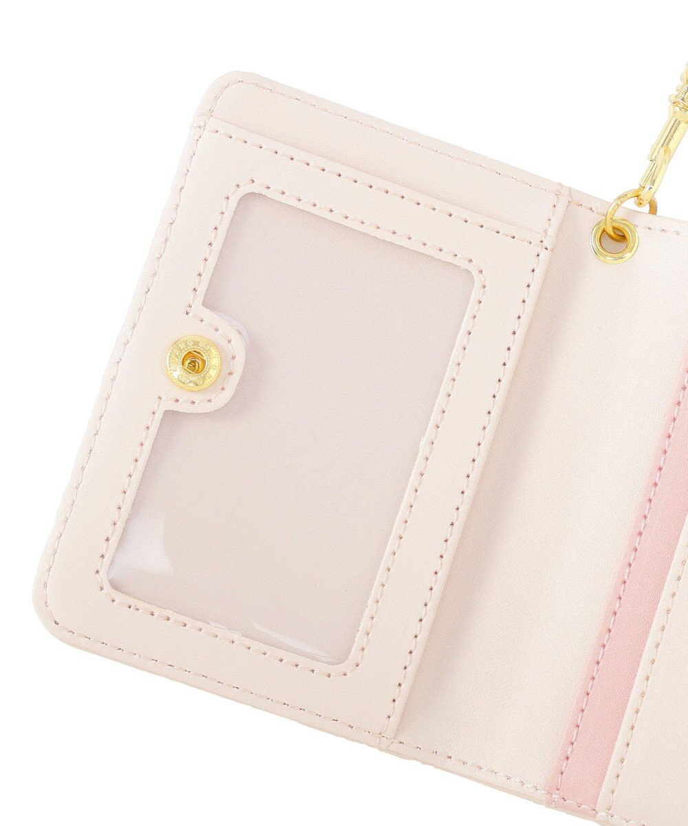 Maison de FLEUR 二つ折りリールパスケース 