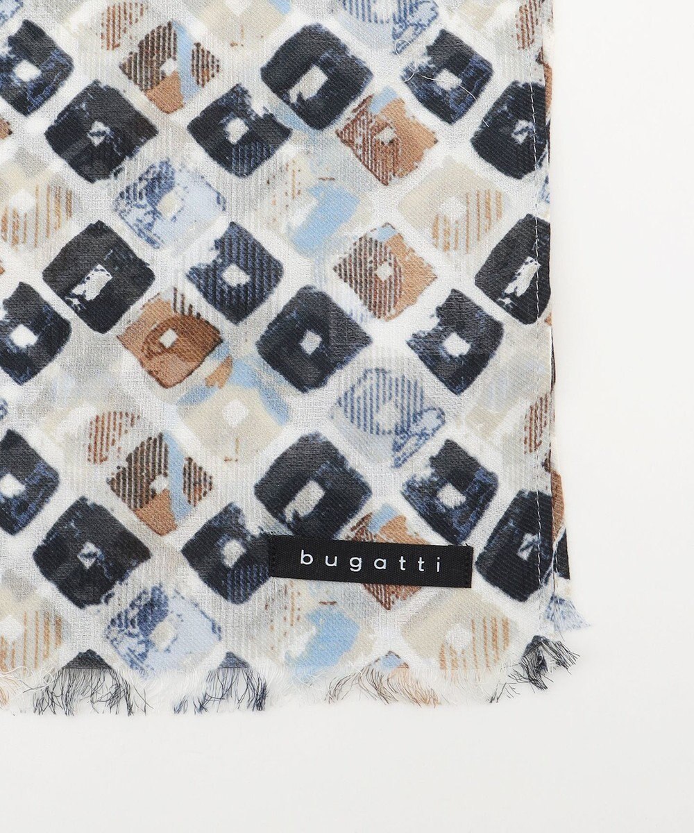 JOSEPH ABBOUD 【V.FRAAS】ビンテージジオメトリック ストール 