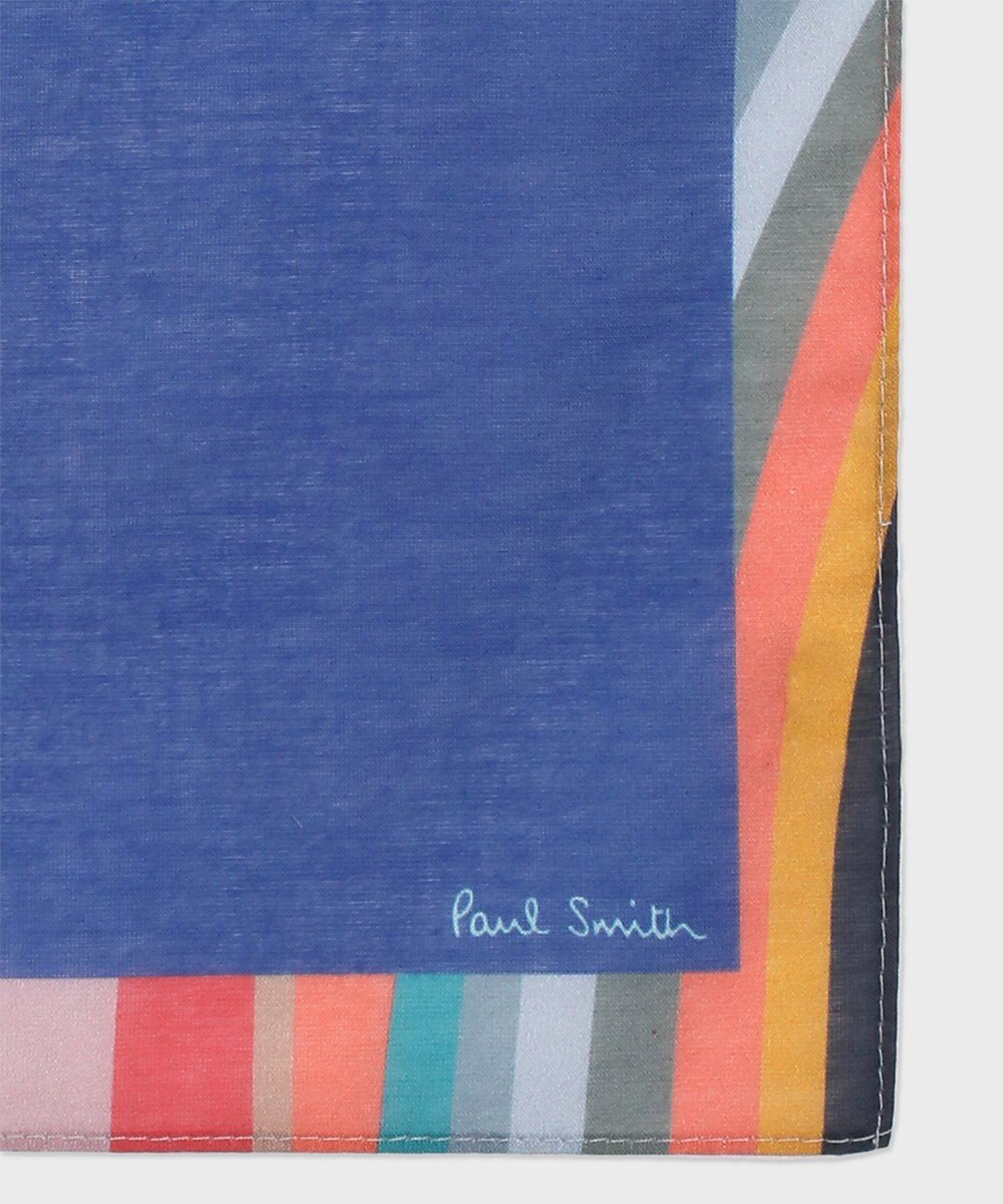 Paul Smith Swirl Edge Color Block ハンカチ 
