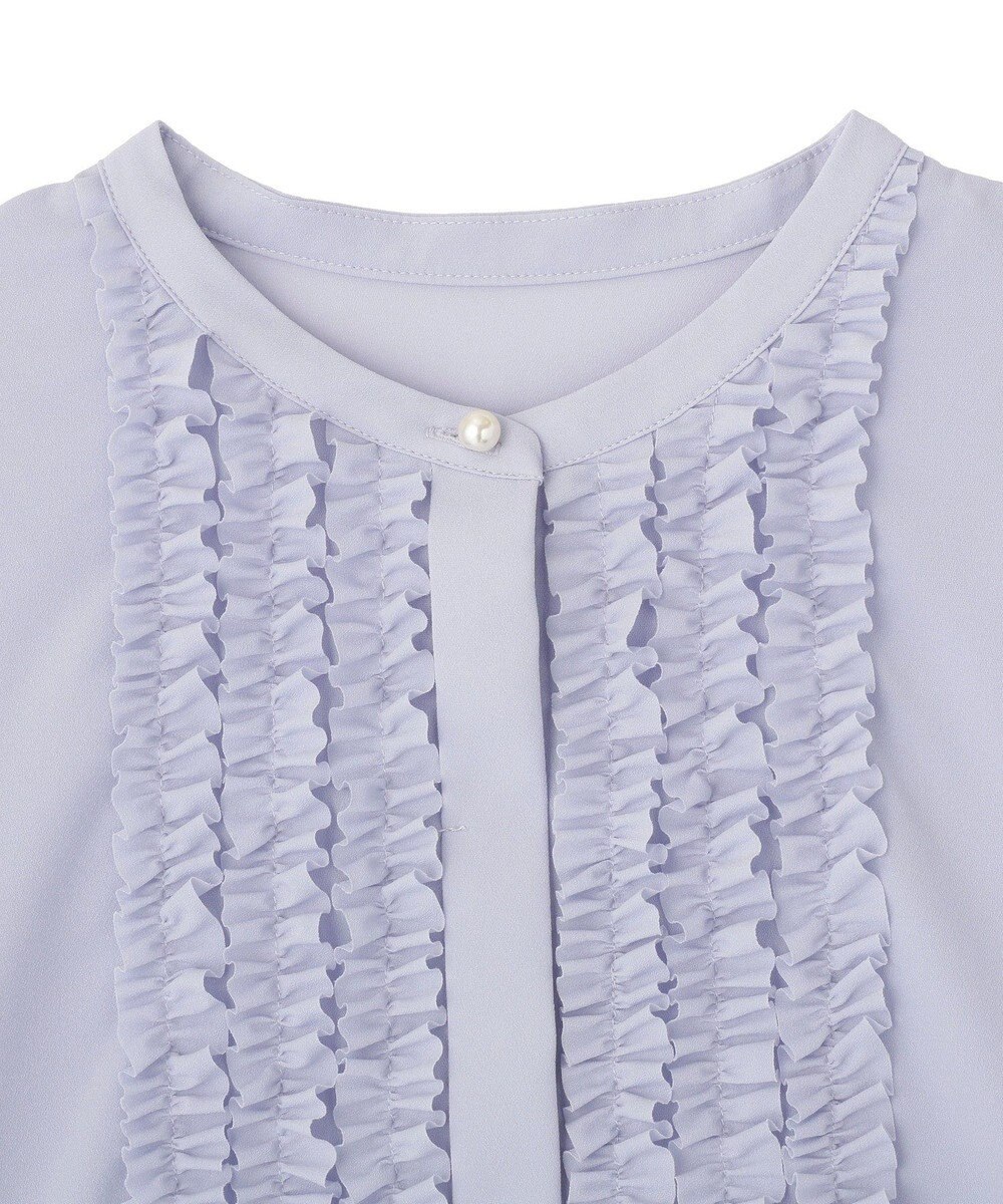 YECCA VECCA フリルデザインブラウス 