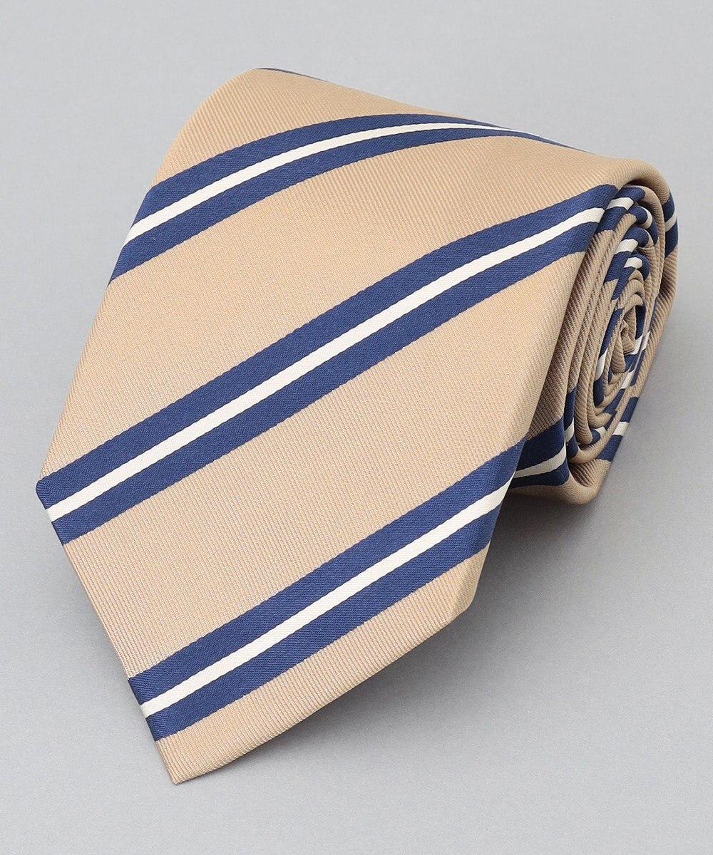 GOTAIRIKU GOTAIRIKU別注【日本製】シルク ネクタイ_ストライプ 