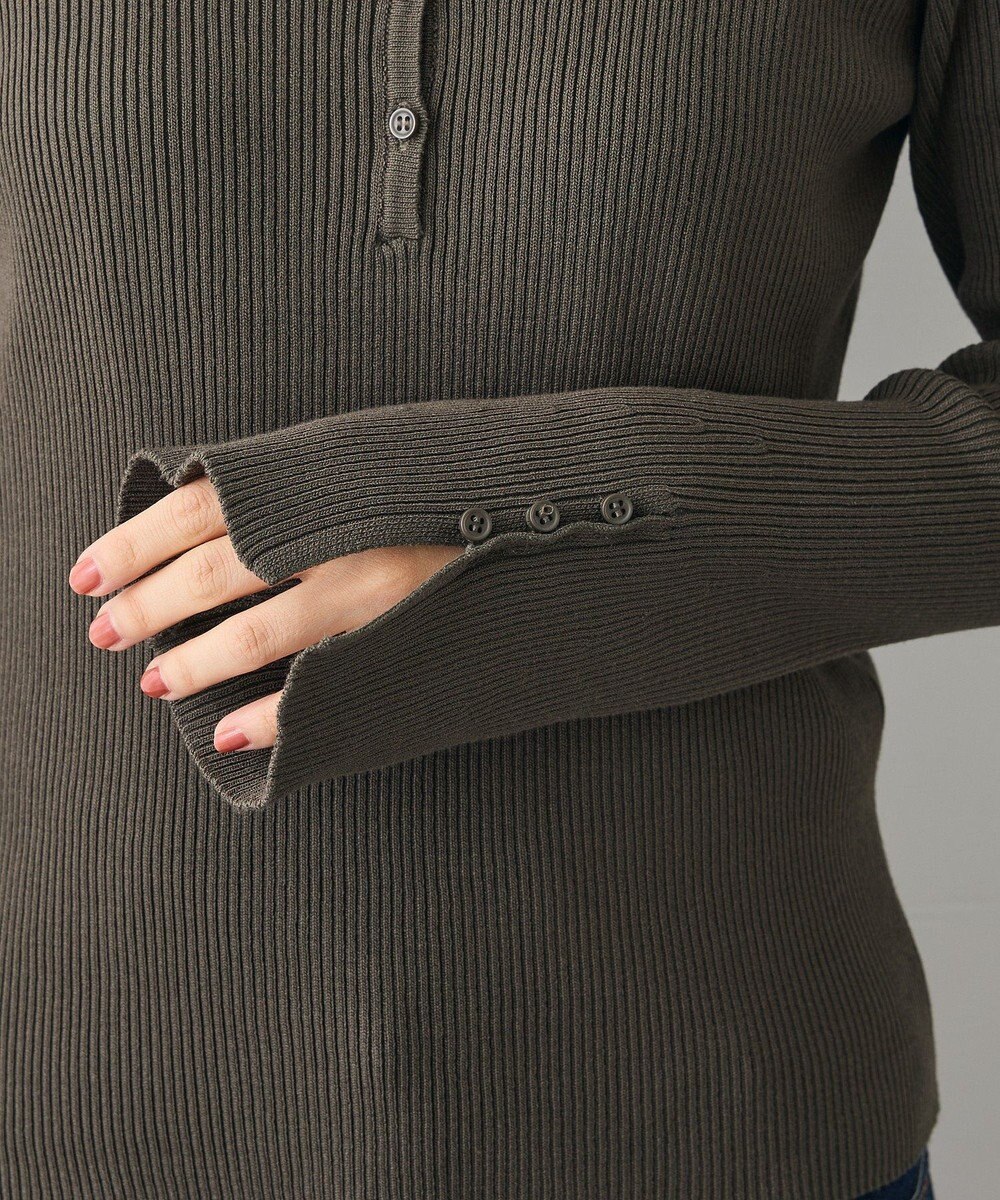 CRAFT STANDARD BOUTIQUE ヘンリーネック袖フレアプルオーバー 