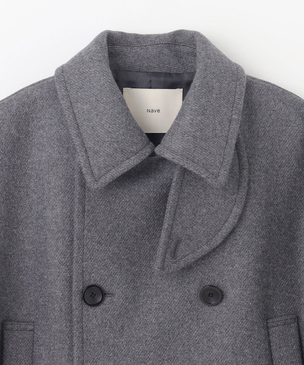 NAVE 【Nave】ダブルメルトン ショートPコート 