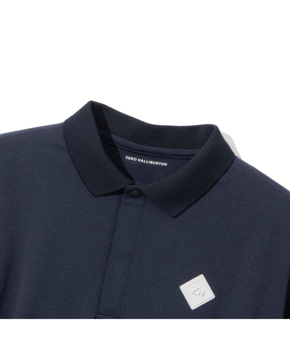 ZERO HALLIBURTON ペプラム風切替ポロシャツ ZHG-W4A 3 82874 ゴルフウェア 
