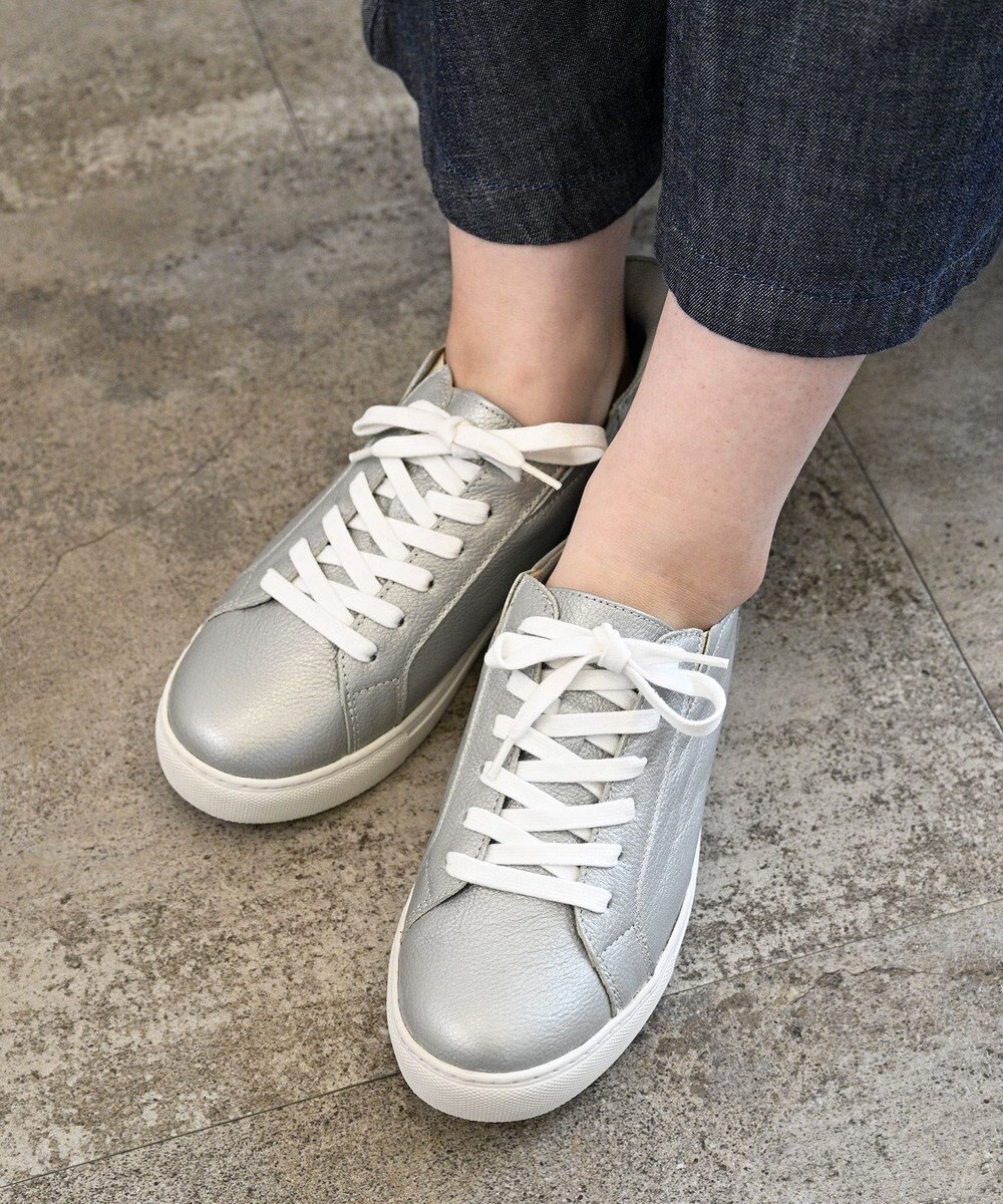 Pointer 本革スライドオンスニーカー 