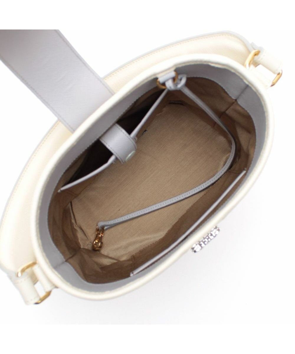 A.D.M.J. 【牛革】クラシックアニルブリロ/アールデコバケットトート18cm(ショルダーストラップ付) 