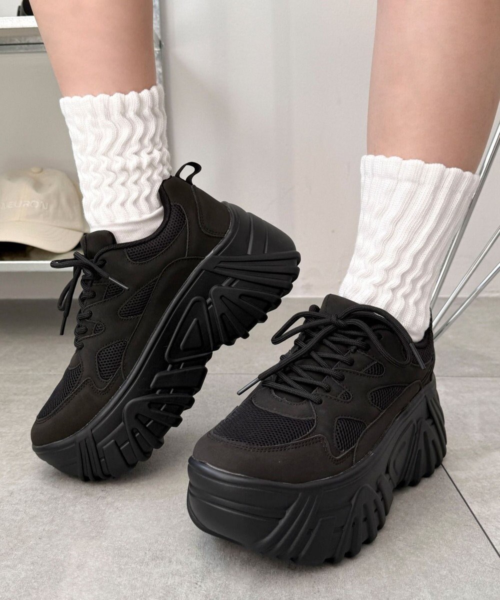 WEGO 【SMLサイズ展開】ボリュームスニーカー 