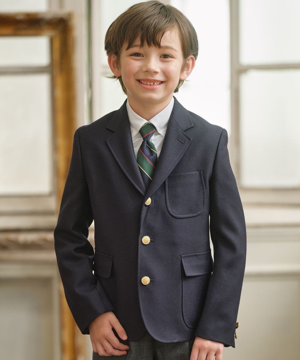 J.PRESS KIDS 【120-130cm】ウールサージ ブレザー 