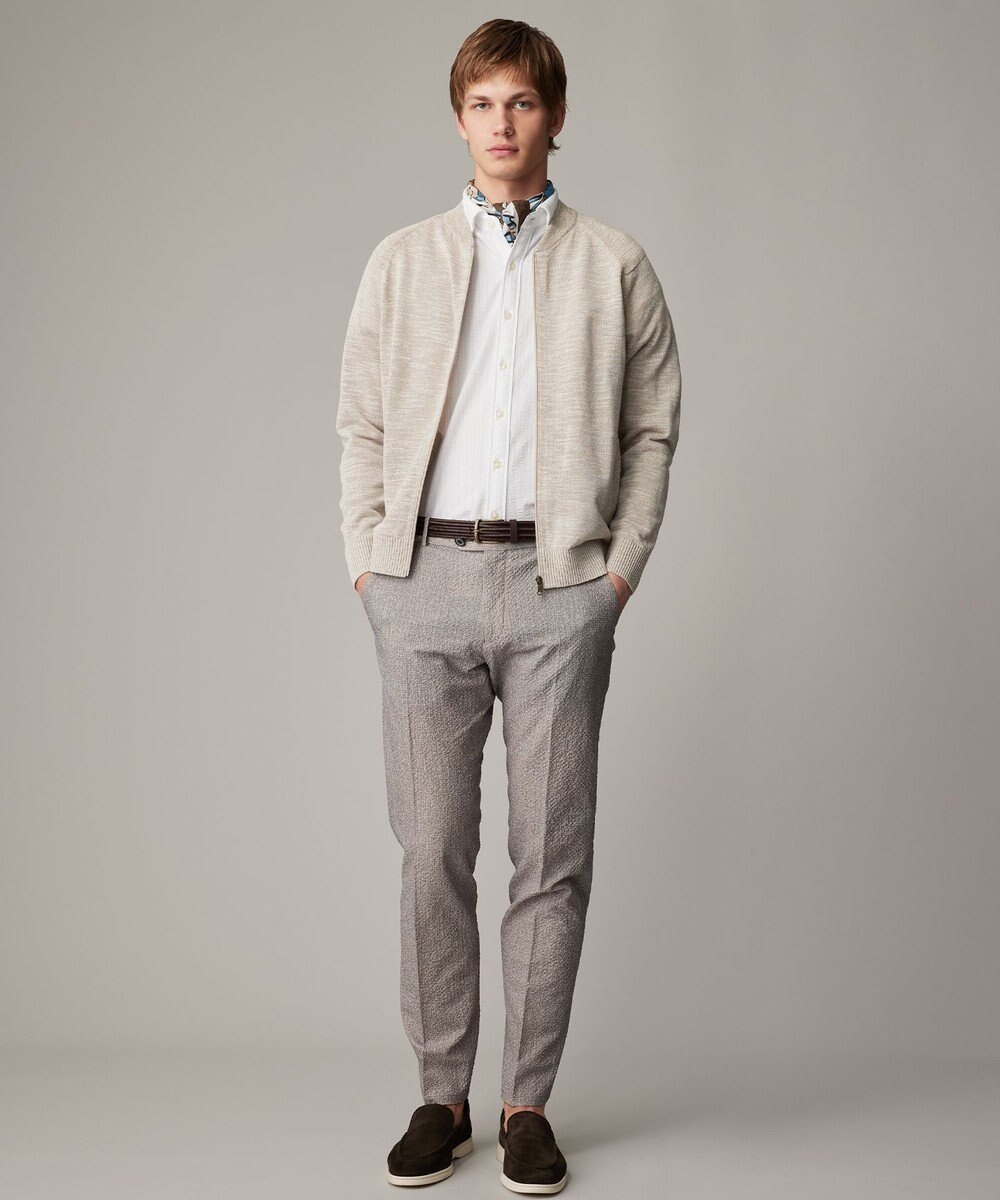 JOSEPH ABBOUD 【イタリア製・Holliday&Brown】バードグラフィックプリント スカーフ 