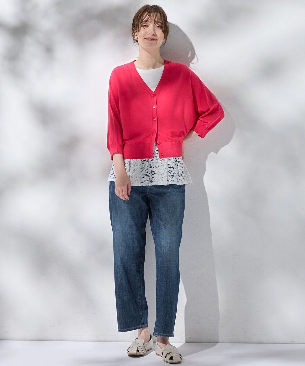 ANY L 【接触冷感/UVカット/抗菌防臭/手洗い可/アンチピリング】ファンクションカーディガン 