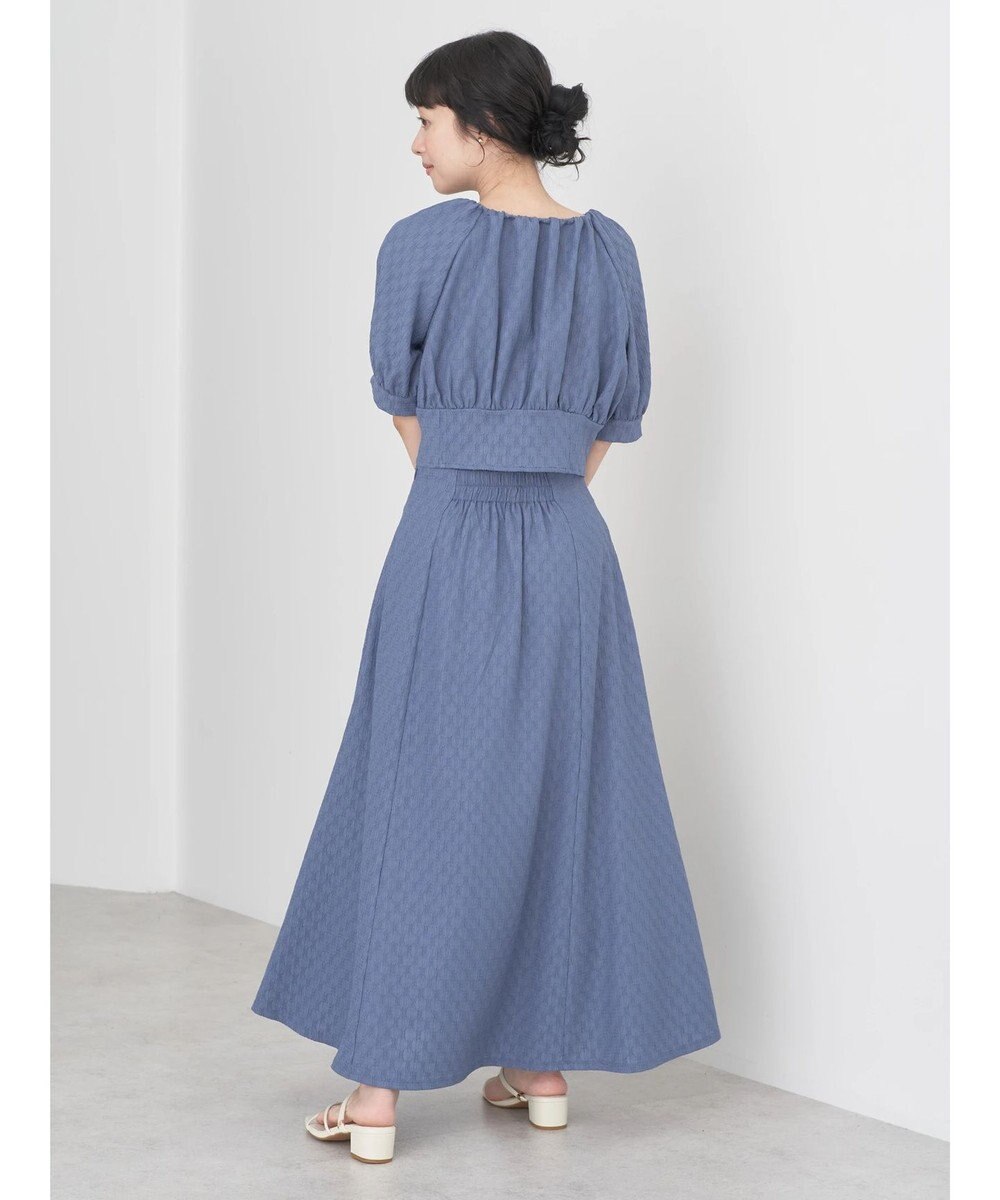 earth music&ecology ジャガードフレアスカート 