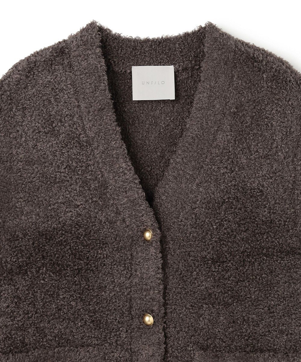 UNFILO 【STORY×UNFILO】シャギーニット ベスト 