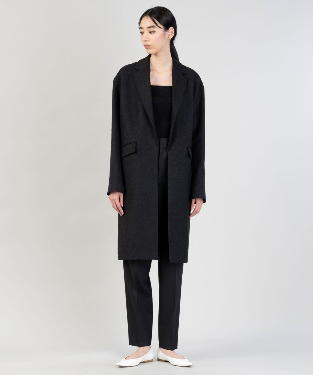 23区 【エステータ】シルクリネン チェスターコート 