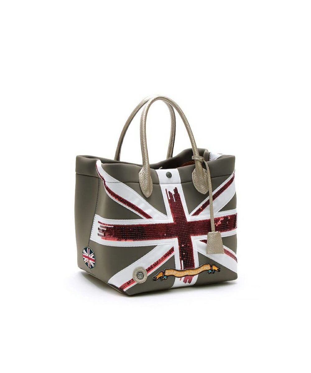 A.D.M.J. 【魔法の様に軽い】マジックライト/ユニオンジャックキューブトート25cm 