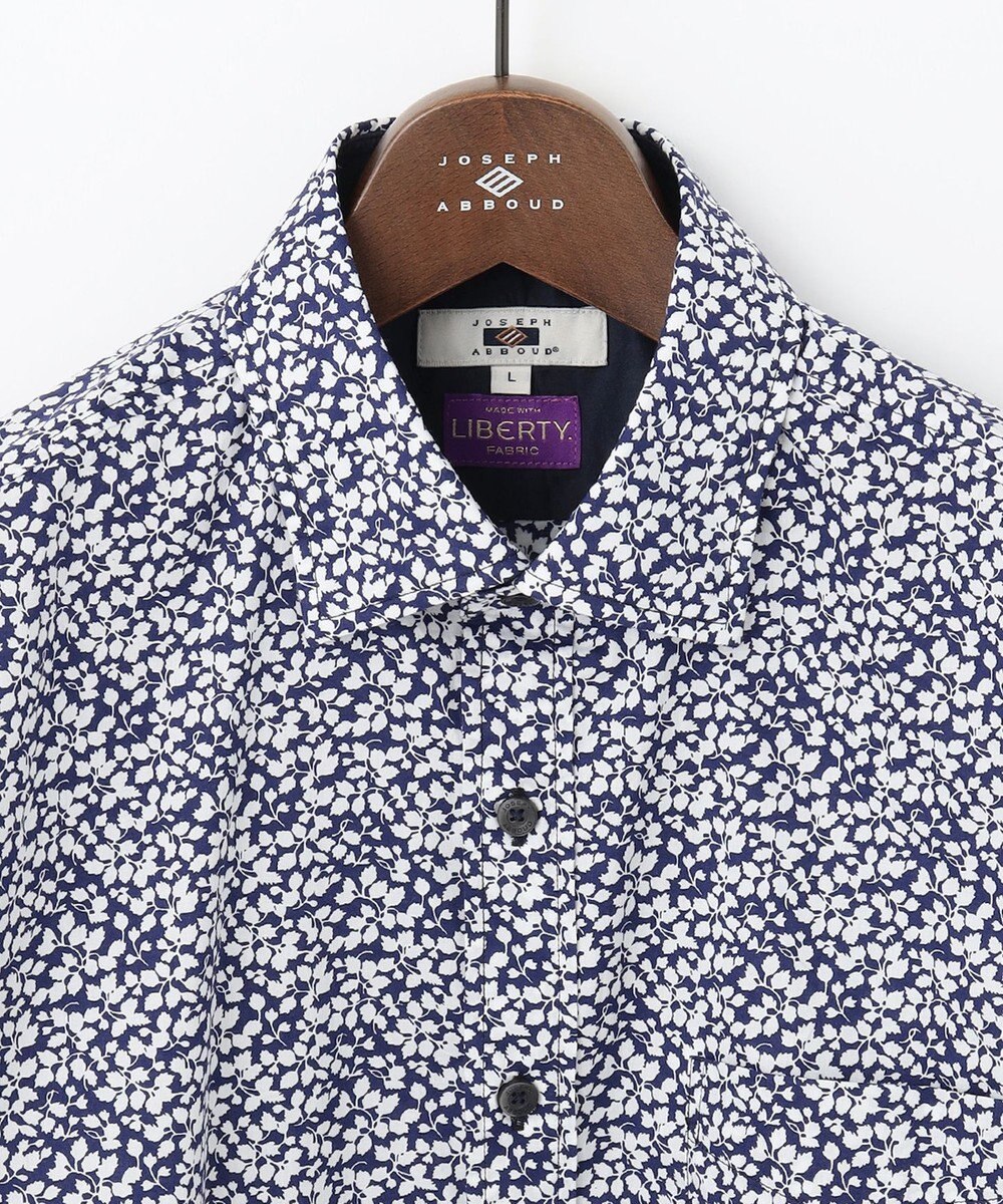 JOSEPH ABBOUD 【リバティー柄】プリントシャツ 