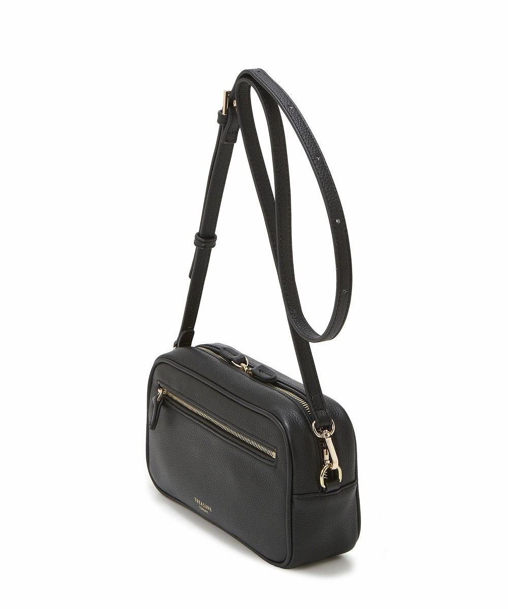 TOPKAPI 【TREASURE TOPKAPI】シュリンクレザー スクエア 2way ショルダー バッグ 