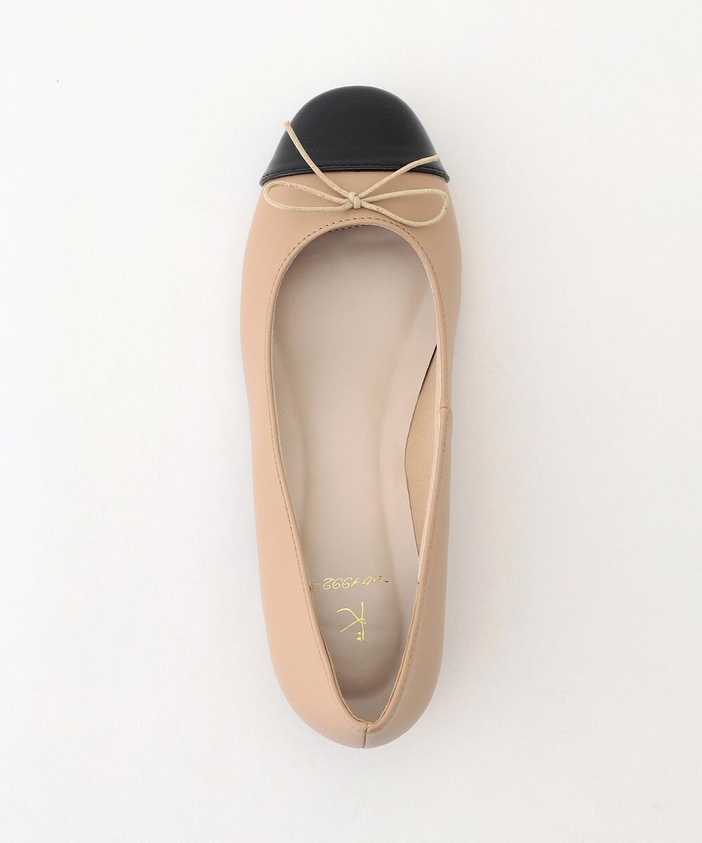 組曲 バイカラーバレエシューズ 