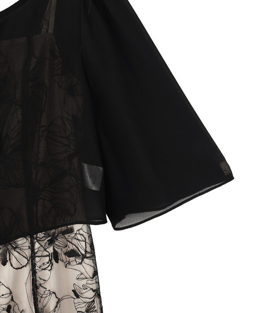 YECCA VECCA 【2点SET】フラワー柄スパンコール刺繍ドレス 