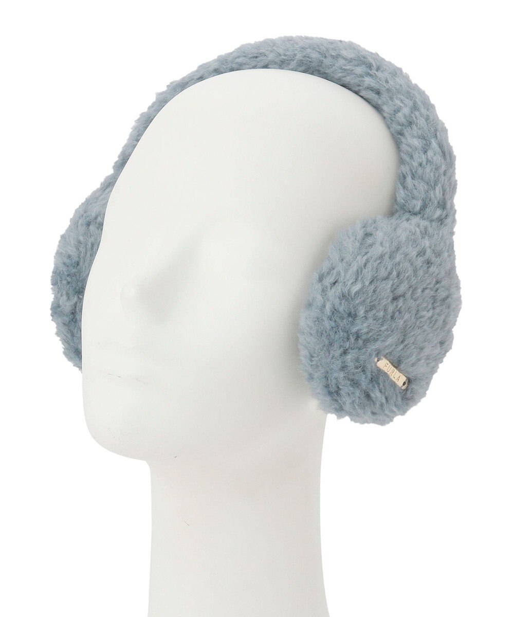 MOONBAT 【ギフトBOX付】FURLA ムートン風ふわふわイヤーマフ 